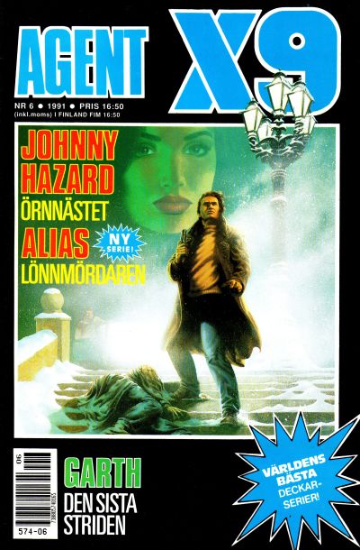 Cover for Agent X9 (Semic, 1971 series) #6/1991