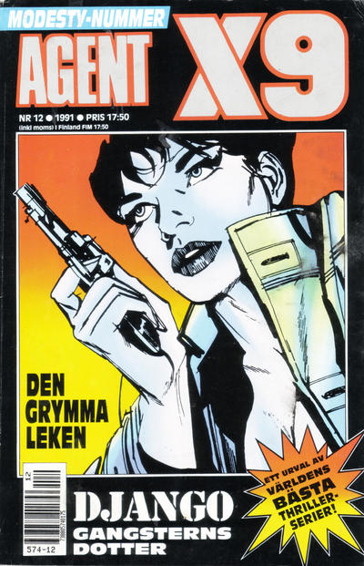 Cover for Agent X9 (Semic, 1971 series) #12/1991