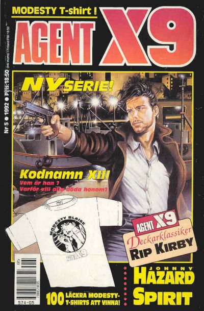 Cover for Agent X9 (Semic, 1971 series) #5/1992
