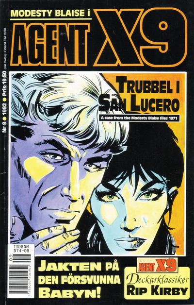 Cover for Agent X9 (Semic, 1971 series) #9/1992