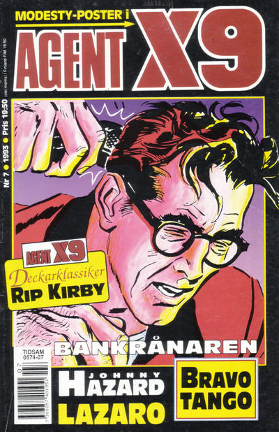 Cover for Agent X9 (Semic, 1971 series) #7/1993