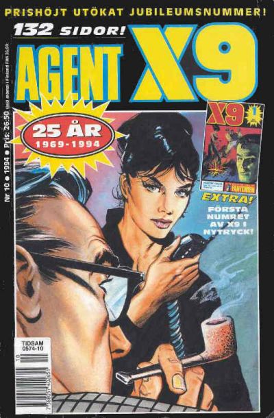 Cover for Agent X9 (Semic, 1971 series) #10/1994