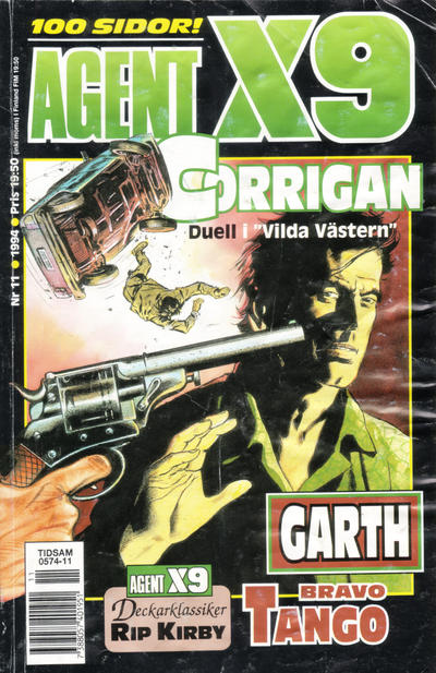 Cover for Agent X9 (Semic, 1971 series) #11/1994