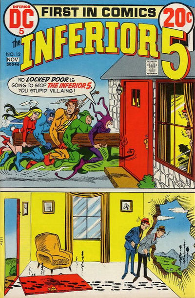Cover for The Inferior 5 (DC, 1972 series) #12