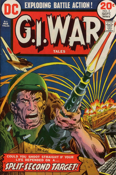 Cover for G.I. War Tales (DC, 1973 series) #3