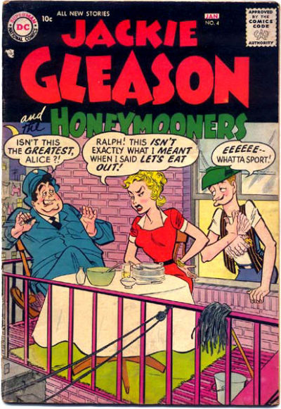 Cover for Jackie Gleason and the Honeymooners (DC, 1956 series) #4