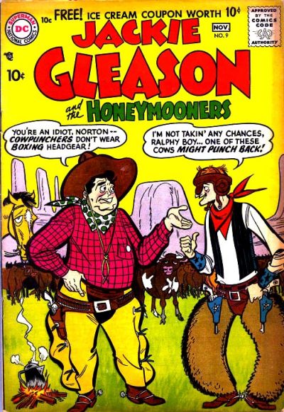 Cover for Jackie Gleason and the Honeymooners (DC, 1956 series) #9