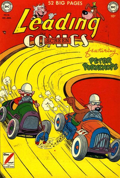 Cover for Leading Screen Comics (DC, 1950 series) #46