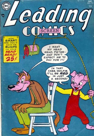Cover for Leading Screen Comics (DC, 1950 series) #72