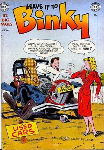 Cover for Leave It to Binky (DC, 1948 series) #17
