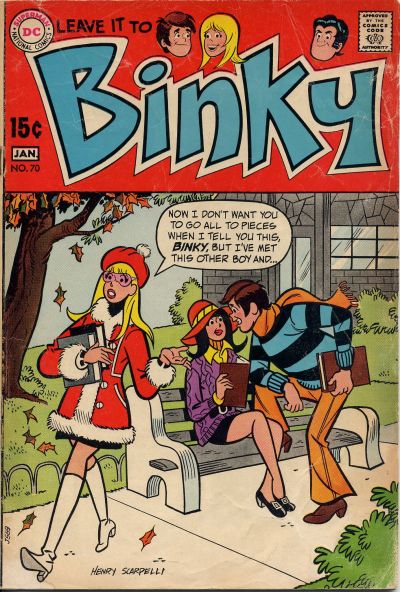 Cover for Leave It to Binky (DC, 1948 series) #70