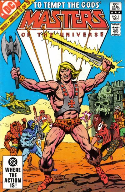 Cover for Masters of the Universe (DC, 1982 series) #1 [Direct]