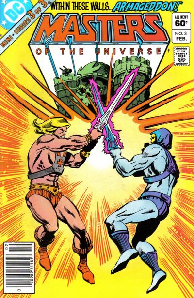 Cover for Masters of the Universe (DC, 1982 series) #3 [Newsstand]