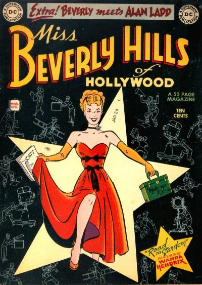 Cover for Miss Beverly Hills of Hollywood (DC, 1949 series) #1