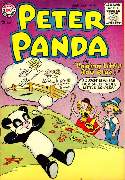 Cover for Peter Panda (DC, 1953 series) #12