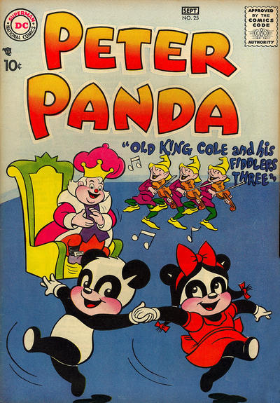 Cover for Peter Panda (DC, 1953 series) #25