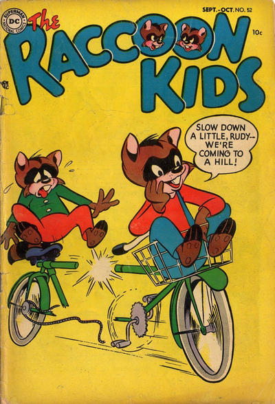 Cover for The Raccoon Kids (DC, 1954 series) #52