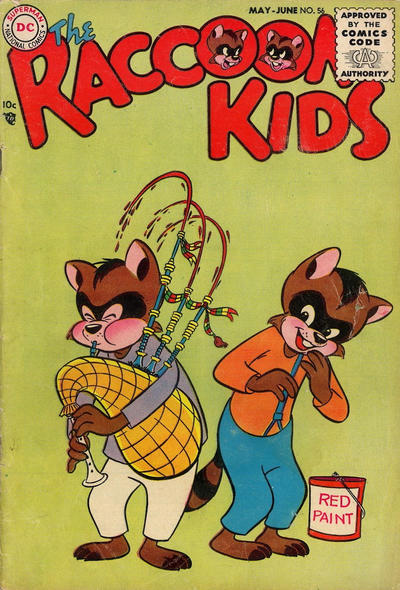 Cover for The Raccoon Kids (DC, 1954 series) #56