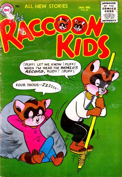 Cover for The Raccoon Kids (DC, 1954 series) #60
