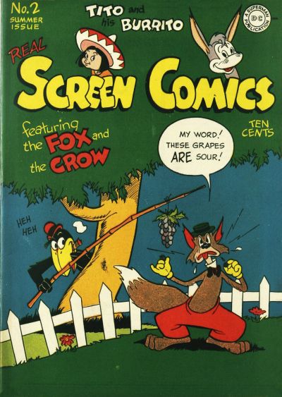 Cover for Real Screen Comics (DC, 1945 series) #2