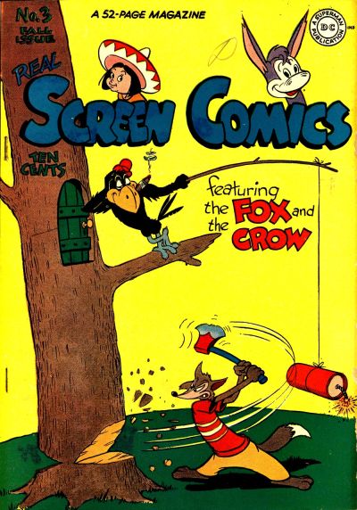 Cover for Real Screen Comics (DC, 1945 series) #3