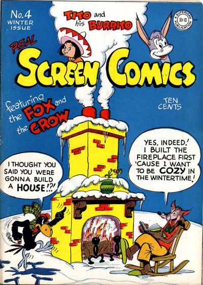 Cover for Real Screen Comics (DC, 1945 series) #4