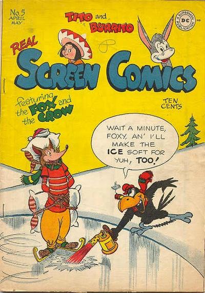 Cover for Real Screen Comics (DC, 1945 series) #5