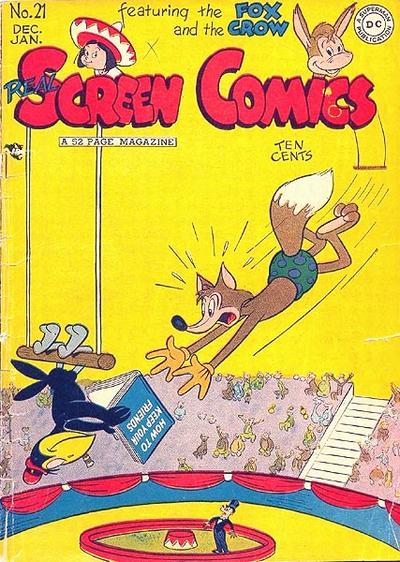 Cover for Real Screen Comics (DC, 1945 series) #21