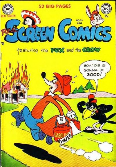 Cover for Real Screen Comics (DC, 1945 series) #39