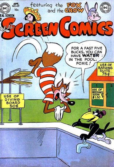 Cover for Real Screen Comics (DC, 1945 series) #49