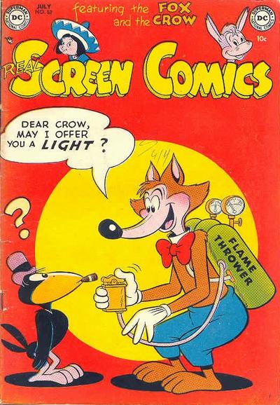 Cover for Real Screen Comics (DC, 1945 series) #52