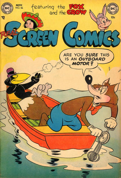 Cover for Real Screen Comics (DC, 1945 series) #56