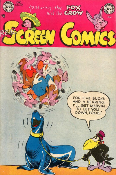 Cover for Real Screen Comics (DC, 1945 series) #69