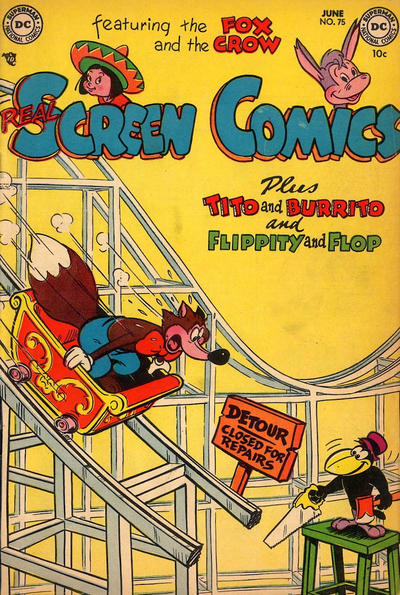 Cover for Real Screen Comics (DC, 1945 series) #75