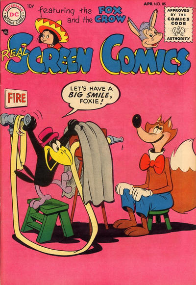 Cover for Real Screen Comics (DC, 1945 series) #85