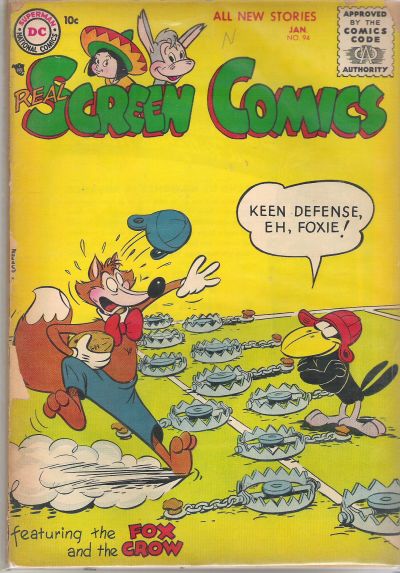 Cover for Real Screen Comics (DC, 1945 series) #94
