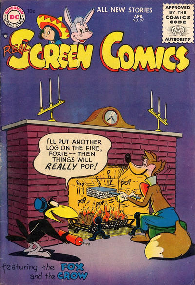 Cover for Real Screen Comics (DC, 1945 series) #97