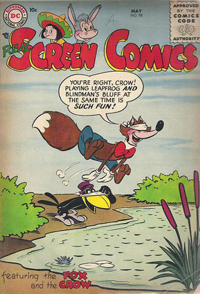 Cover for Real Screen Comics (DC, 1945 series) #98