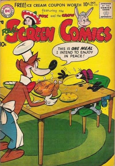 Cover for Real Screen Comics (DC, 1945 series) #115