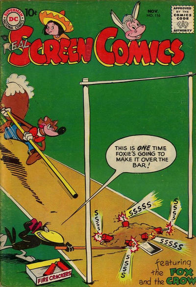 Cover for Real Screen Comics (DC, 1945 series) #116