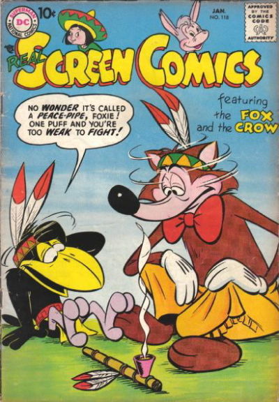 Cover for Real Screen Comics (DC, 1945 series) #118
