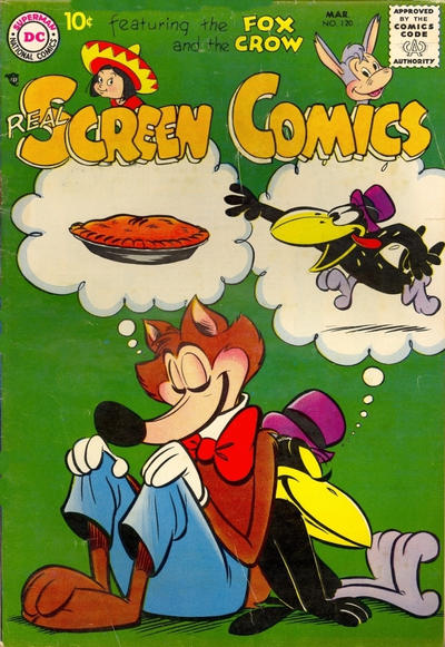 Cover for Real Screen Comics (DC, 1945 series) #120