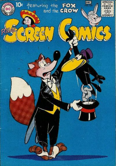 Cover for Real Screen Comics (DC, 1945 series) #125