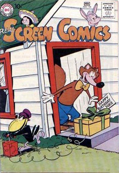 Cover for Real Screen Comics (DC, 1945 series) #126