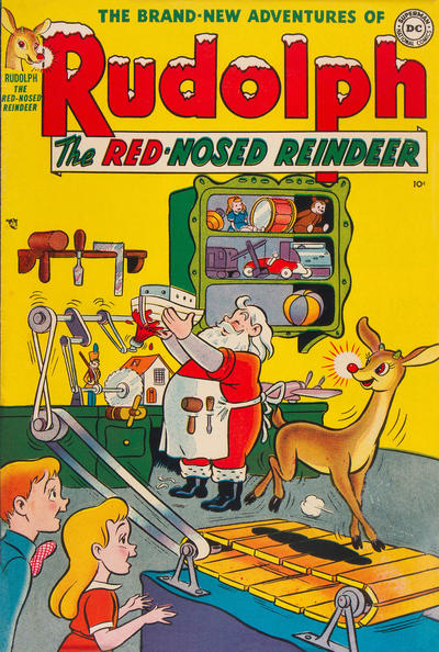 Cover for Rudolph the Red-Nosed Reindeer (DC, 1950 series) #[1 1950]