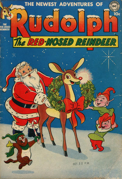 Cover for Rudolph the Red-Nosed Reindeer (DC, 1950 series) #[2 1951]