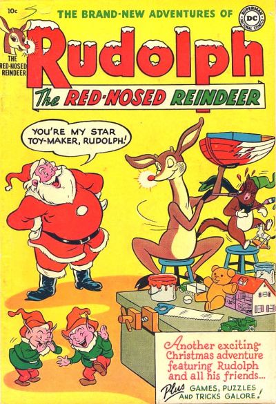 Cover for Rudolph the Red-Nosed Reindeer (DC, 1950 series) #[4 1953]
