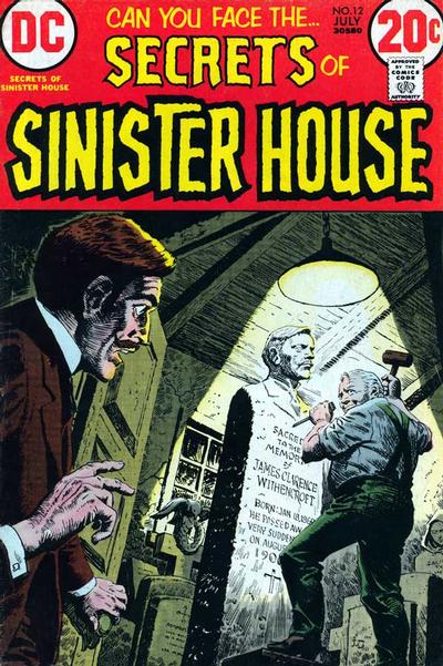 Cover for Secrets of Sinister House (DC, 1972 series) #12