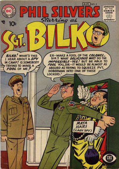 Cover for Sergeant Bilko (DC, 1957 series) #2