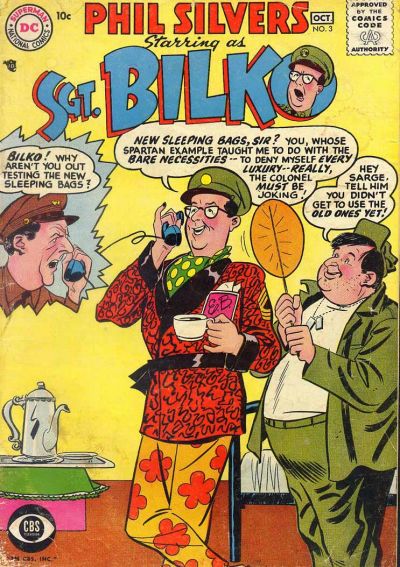 Cover for Sergeant Bilko (DC, 1957 series) #3